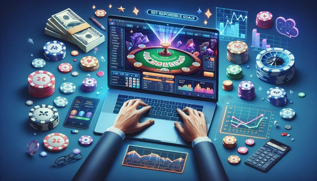 Kako postaviti odgovorne ciljeve kada igraš u online casinu