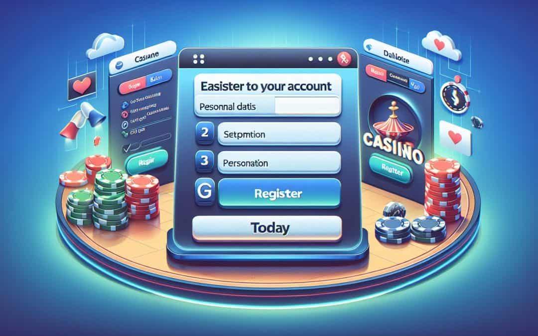 Kako se registruje nalog u online kazinu korak po korak