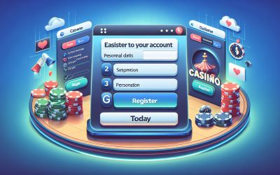 Kako se registruje nalog u online kazinu korak po korak