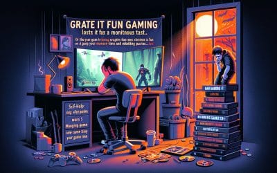 Kada igranje prestaje biti zabava a postaje rutina